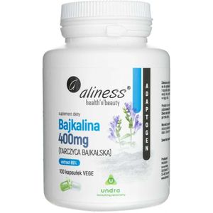 Aliness Baikalin ( Baikal Thymus ) Extract 85% 400 mg - 100 plantaardige capsules