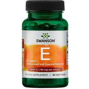 Swanson Vitamine E-400 - 60 Zachte gels