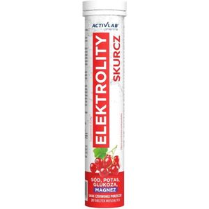 Activlab Pharma Electrolytes Contraction, Rode bes - 20 bruistabletten