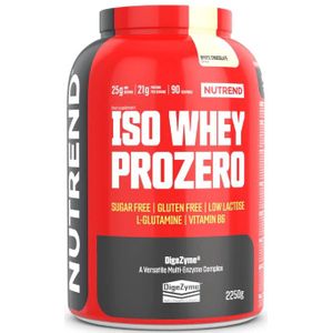 Nutrend Iso Whey Prozero, Witte Chocolade - 2250 g