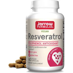 Jarrow Formulas Resveratrol 100 mg - 60 plantaardige capsules