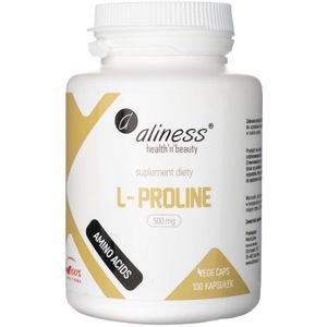 Aliness L-Proline 500 mg - 100 Capsules