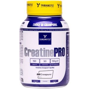 Yamamoto Creatine Pro Creapure, Creatine Monohydraat - 150 tabletten