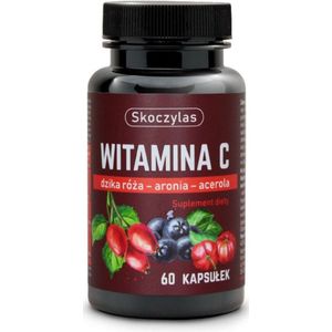 Skoczylas Vitamine C (Rozenbottels, Chokeberry, Acerola) - 60 Capsules