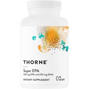 Thorne Research Super EPA 425 mg, DHA 270 mg - 90 capsules