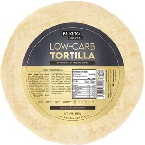 BeKeto Koolhydraatarme tortilla - 4x40 g