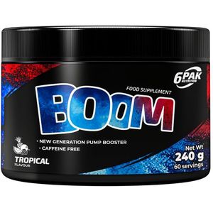 6PAK Boom Tropical Pre-Workout - 240 g