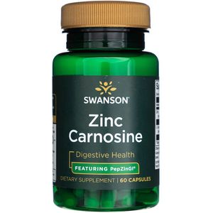 Swanson - Zink Carnosine - Voedingssupplement - 60 Capsules