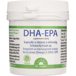 Dr. Jacob's DHA-EPA Algenolie - 60 Capsules