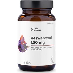 Aura Herbals Resveratrol 150 mg - 60 capsules