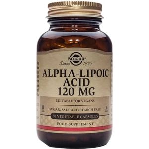 Solgar Alfa Liponzuur 120 mg - 60 Capsules