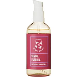 Cztery Szpaki Super Lichte Pruim + Vanille Olie - 100 ml