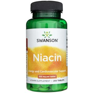 Swanson Niacine 100 mg - 250 tabletten