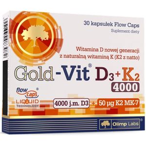 Olimp Gold-Vit D3+K2 4000 - 30 capsules