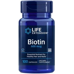 Life Extension - Biotine - 600 mg - 100 Capsules