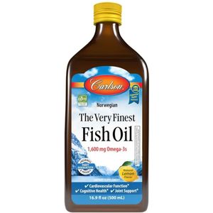 Carlson Labs - Norwegian The Very Finest Fish Oil - Citroen - 500 ml