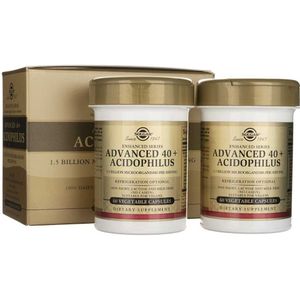 Solgar - Advanced 40+ Acidophilus - 120 Plantaardige Capsules