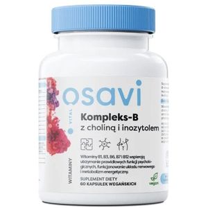 Osavi Complex-B met choline en inositol - 60 plantaardige capsules
