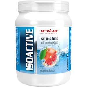 Activlab Isoactive, Elektrolyten + B-vitaminen, Grapefruit - 630 g