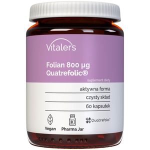 Vitaler's Foliumzuur (Vitamine B9) 800 mcg - 60 Capsules