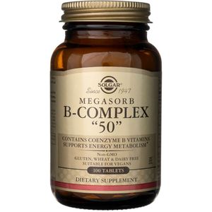 Solgar Megasorb B-Complex 50 - 100 tabletten