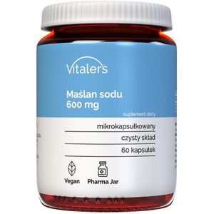 Vitaler's Natriumbutyraat 600 mg - 60 Capsules