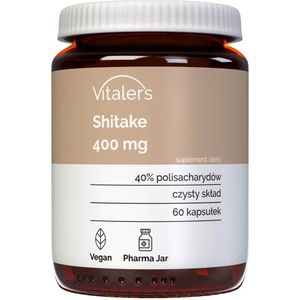 Vitaler's Shiitake 400 mg - 60 Capsules