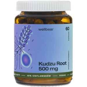 Wellbear Kudzuwortel 500 mg - 60 Capsules