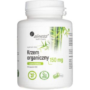 Aliness Organisch silicium uit bamboescheuten 500 mg - 100 plantaardige capsules