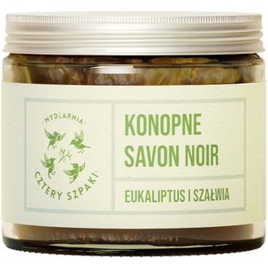 Cztery Szpaki Savon Noir Zeep Eucalyptus en Salie - 250 g