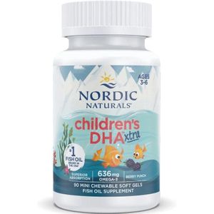 Nordic Naturals - DHA Xtra - Voedingssupplement - Berry Punch - 90 Capsules