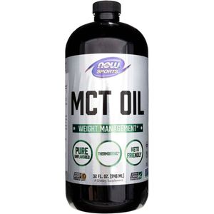 Now Foods MCT-olie vloeibaar - 946 ml