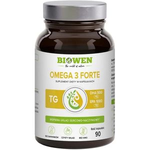 Biowen Omega 3 Forte - 90 capsules