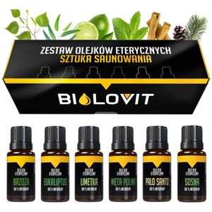 Bilovit essentiële olie set - De kunst van het sauneren