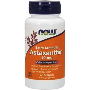 Now Foods - Astaxanthine - 10 mg - 60 Zachte Gels