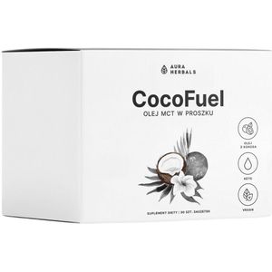 Aura Herbals Coco Fuel, MCT-olie 7000 mg - 30 zakjes