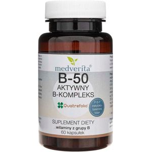 Medverita B-50 Gemethyleerd B-complex - 60 Capsules