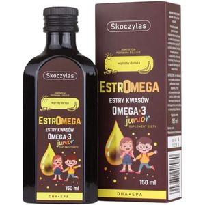 Skoczylas Estromega, Omega 3 Viszuren Junior, Banaan - 150 ml