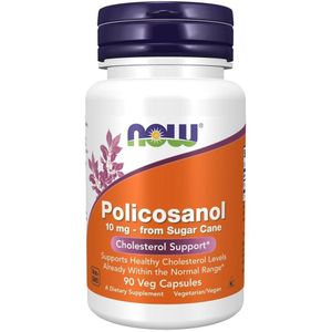 Now Foods - Policosanol - 10 mg - 90 Plantaardige Capsules