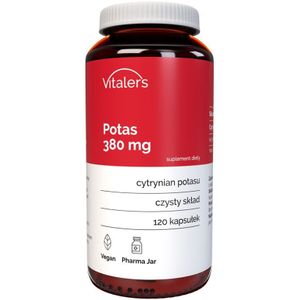 Vitaler's Kaliumcitraat 380 mg - 120 Capsules