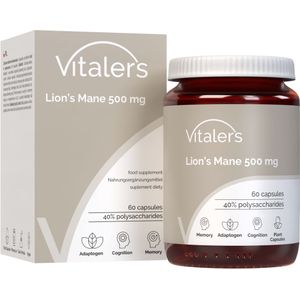 Vitaler's Leeuwenmanen 500 mg - 60 Capsules