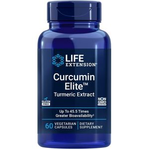 Life Extension - Curcumin Elite - Kurkuma-extract - 60 Capsules