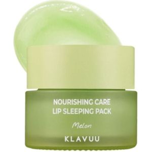 Klavuu Nourishing Care Lip Sleeping Pack, Meloen - 20 g