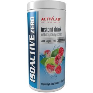Activlab Isoactive Zero, Framboos-Lime - 225 g