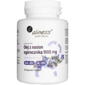 Aliness Boragezaadolie 1000 mg - 60 Capsules