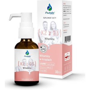Avitale Vitamine K2 met D3 – 30 ml