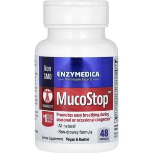 Enzymedica MucoStop - 48 capsules