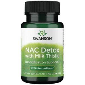 Swanson NAC Detox met Mariadistel - 60 Capsules