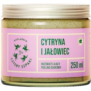 Cztery Szpaki Peeling van citroen en jeneverbes - 250 ml