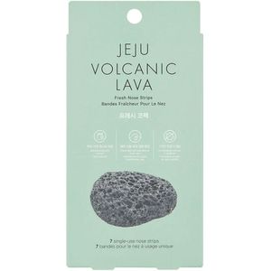 The Face Shop Jeju Volcanic Lava Fresh Nose Strips – 7 stuks